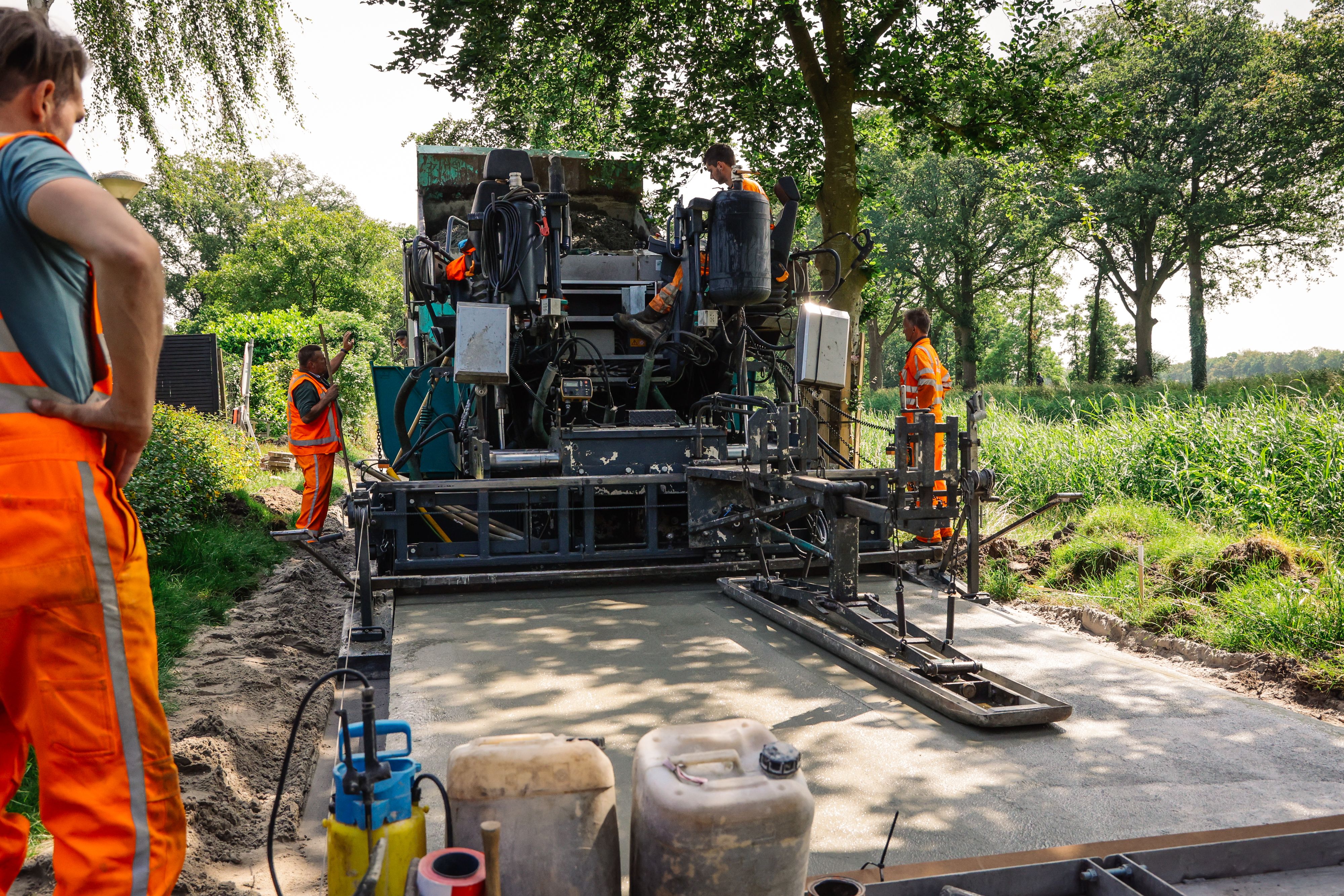 Betonspreidmachine - Jan Thijs